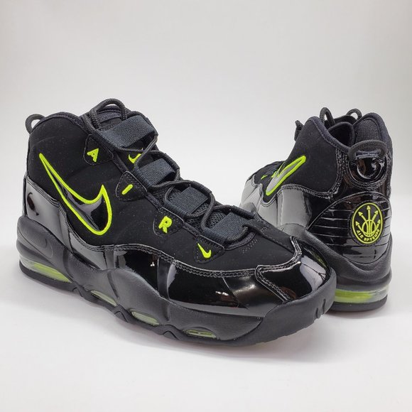 nike air max uptempo 95 black volt